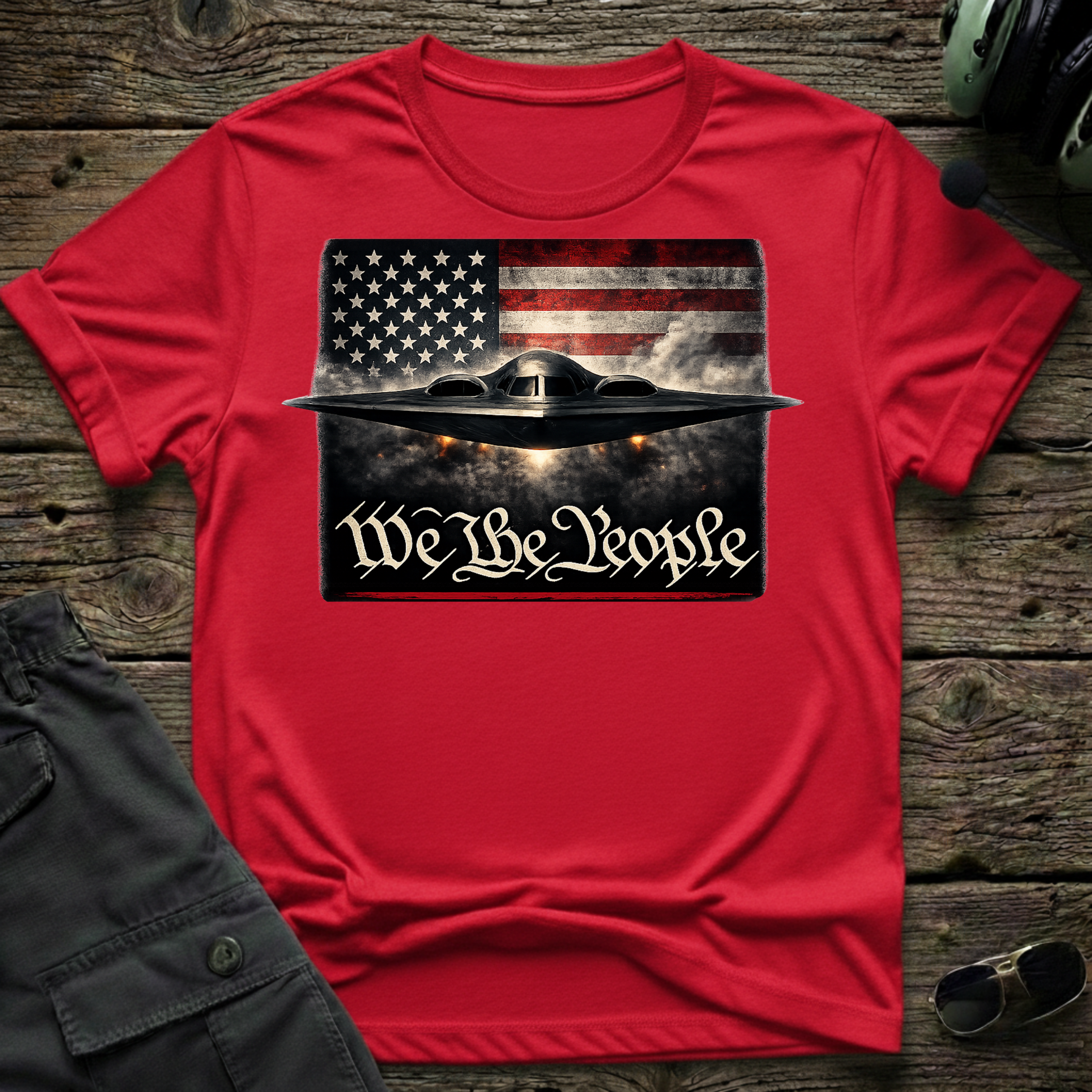 We The People T-shirt — aviation apparel
