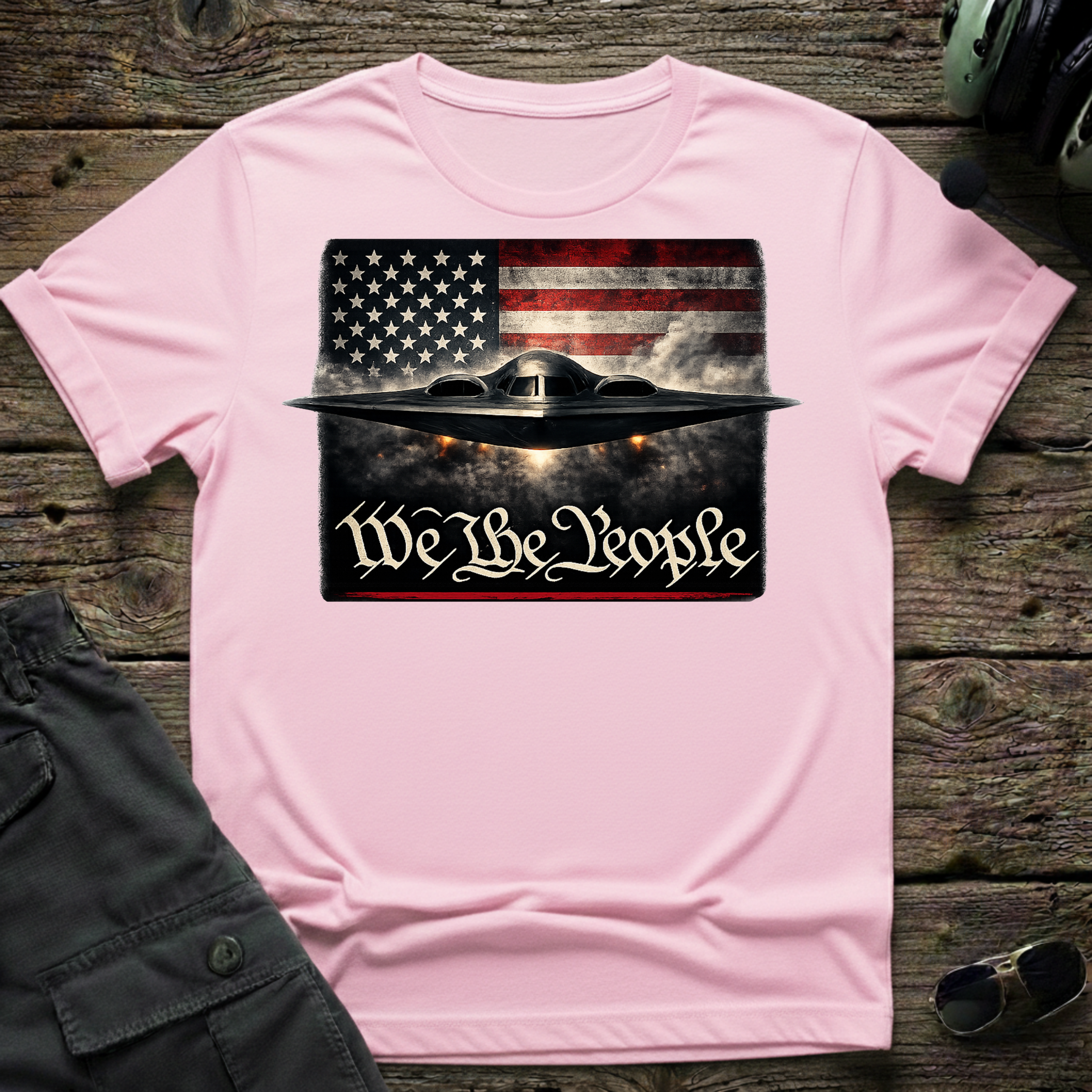 We The People T-shirt — aviation apparel