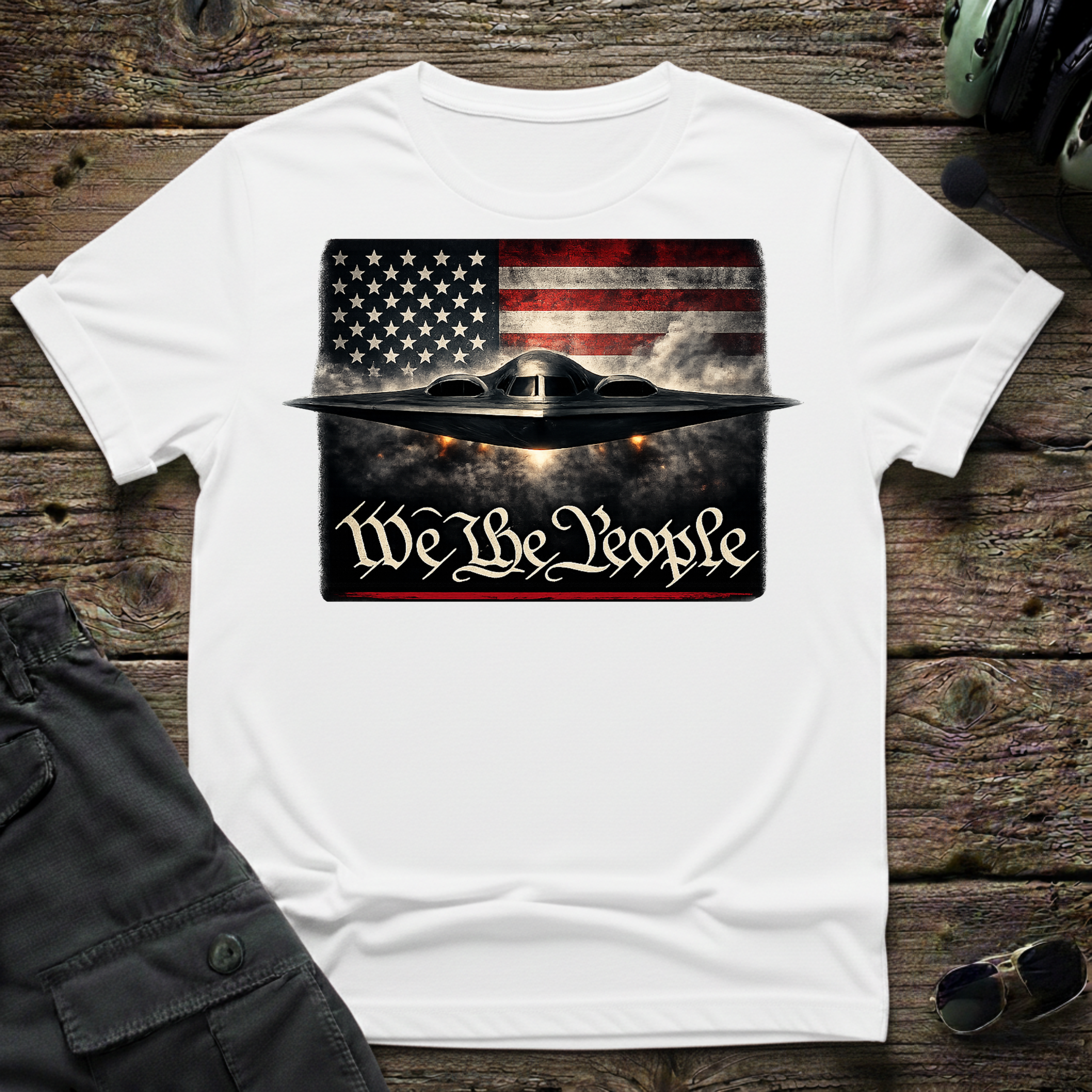 We The People unisex t-shirt - perfect gift for aviation lovers