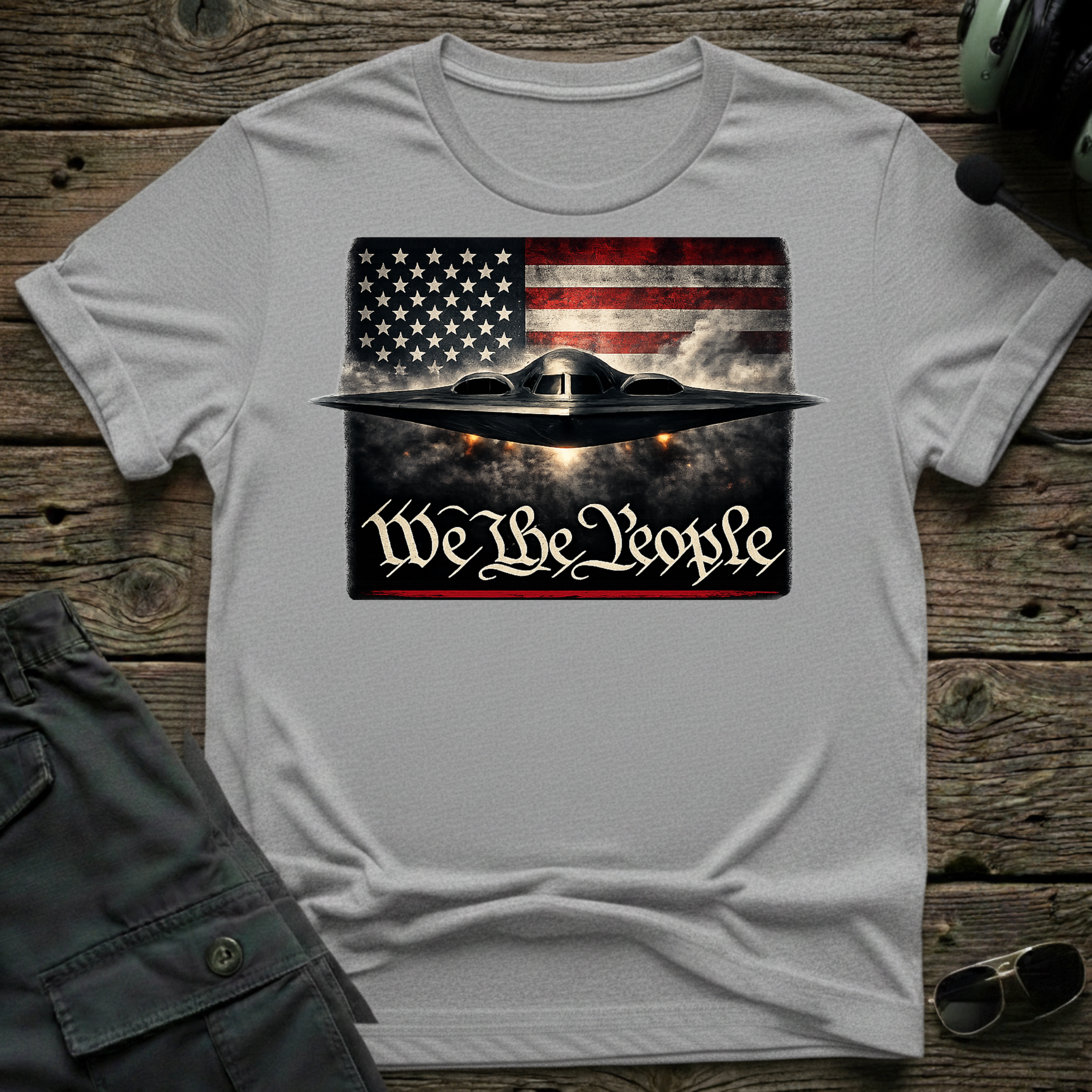 We The People T-shirt — aviation apparel