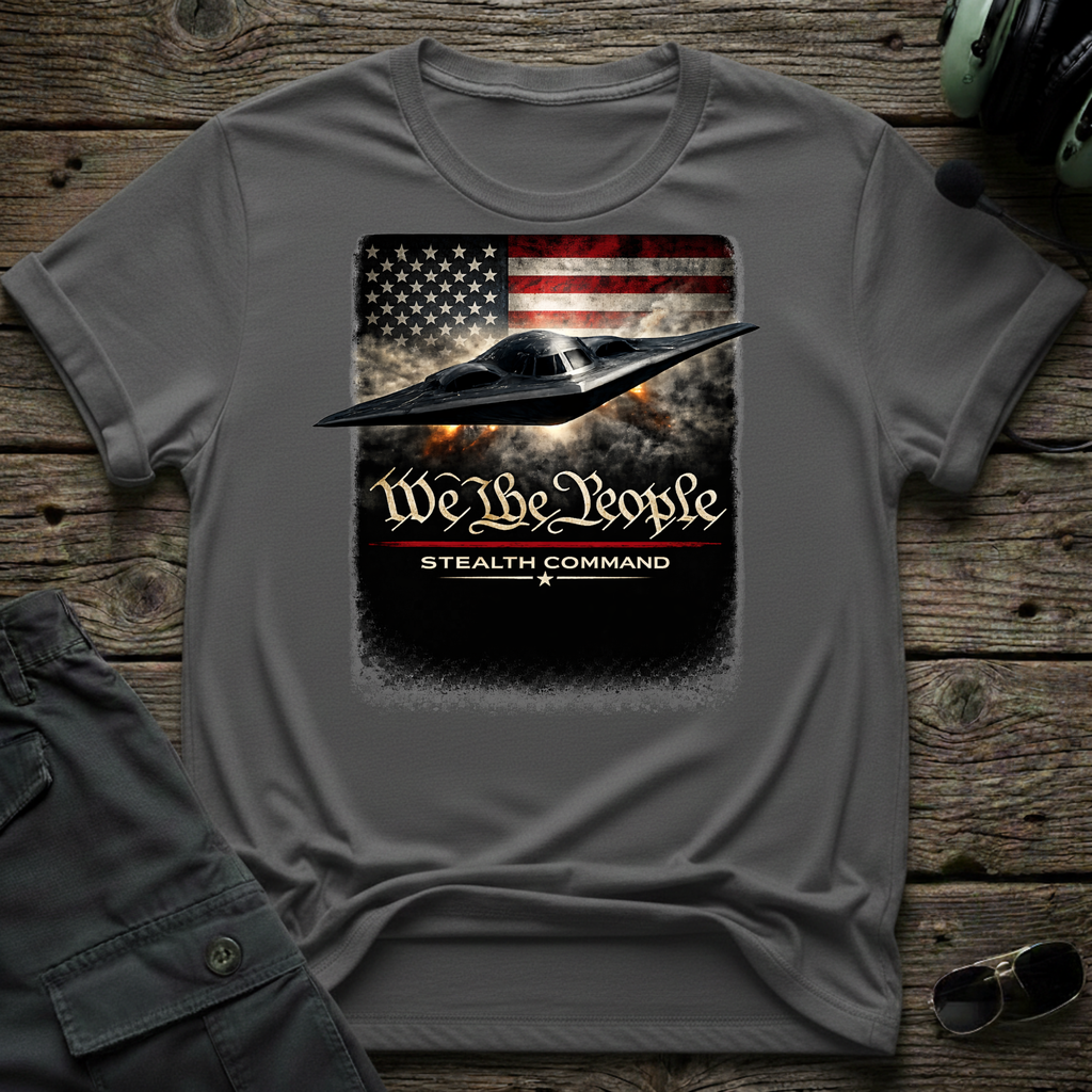 Stealth Command T-shirt — aviation t-shirt