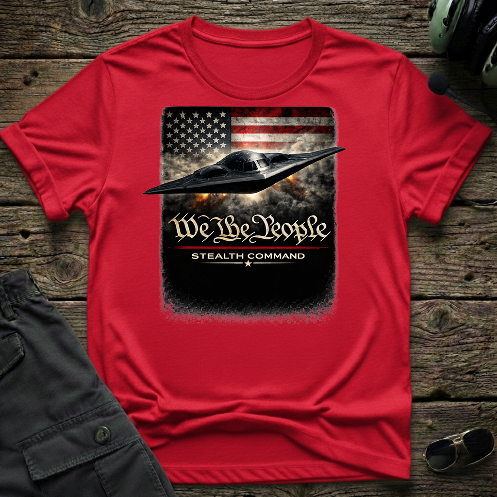 Stealth Command T-shirt — aviation apparel