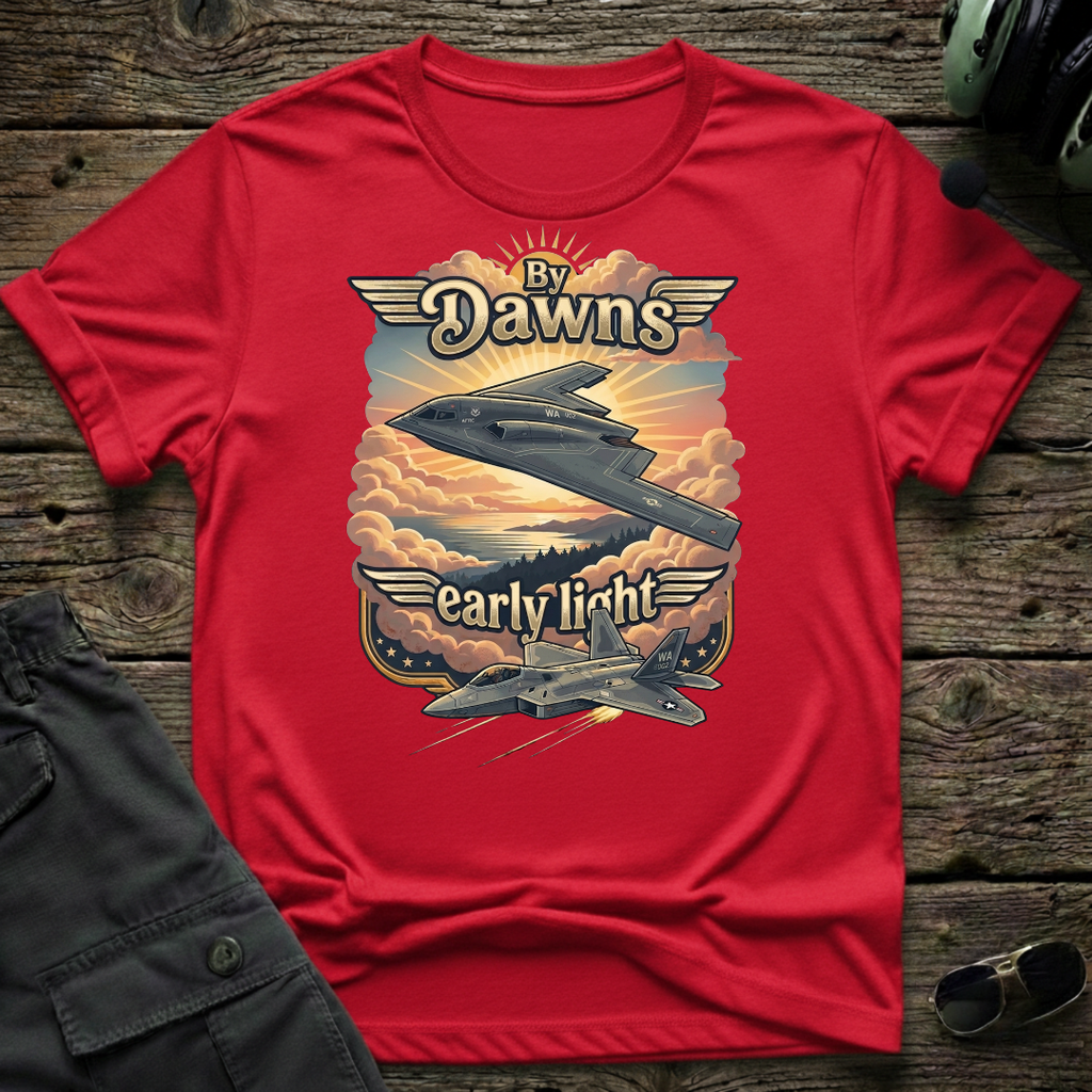 Dawns Early Light T-shirt — aviation apparel