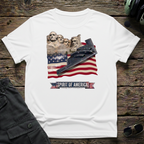 Spirit of America unisex t-shirt - perfect gift for aviation lovers
