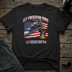 Let Freedom Ring T-shirt — aviation apparel