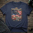 Twilights Last Gleeming lifestyle shot - Gildan 64000 ring-spun cotton aviation shirt