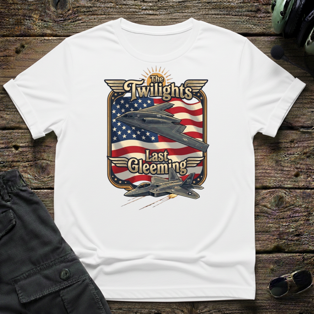 Twilights Last Gleeming unisex t-shirt - perfect gift for aviation lovers