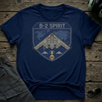 B2 Spirit Badge - Cleared4Tees premium aviation apparel