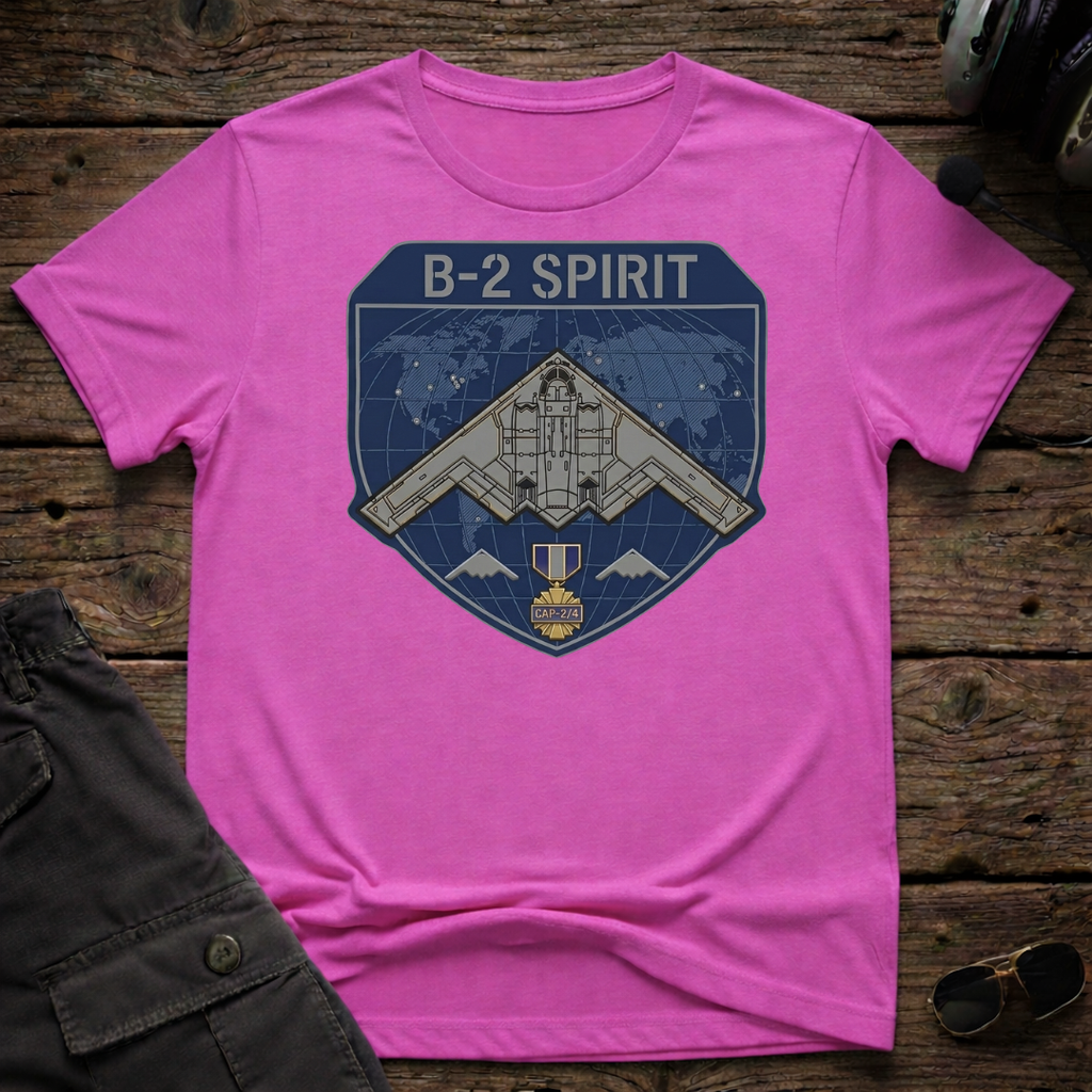 B2 Spirit Badge T-shirt — aviation apparel