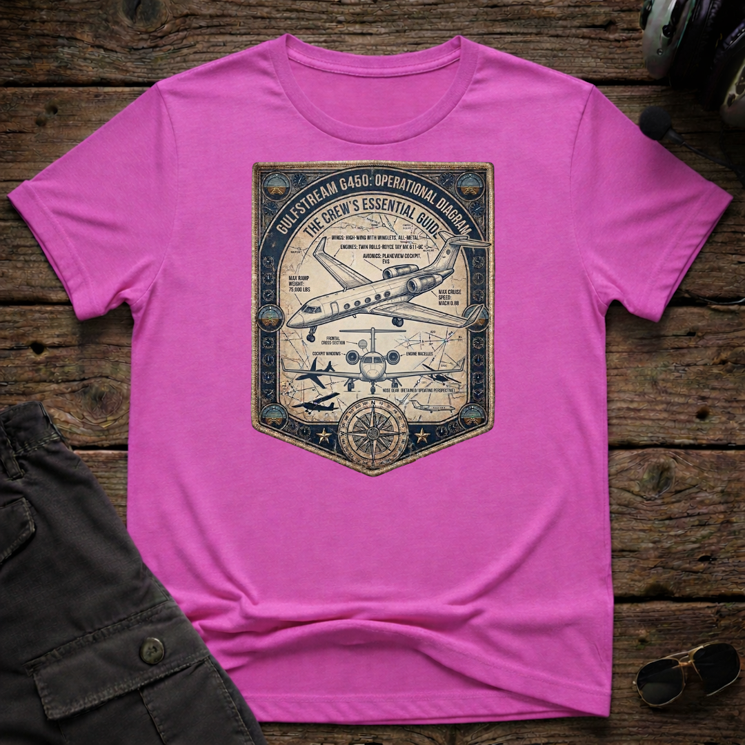 GS Diagram T-shirt — aviation apparel