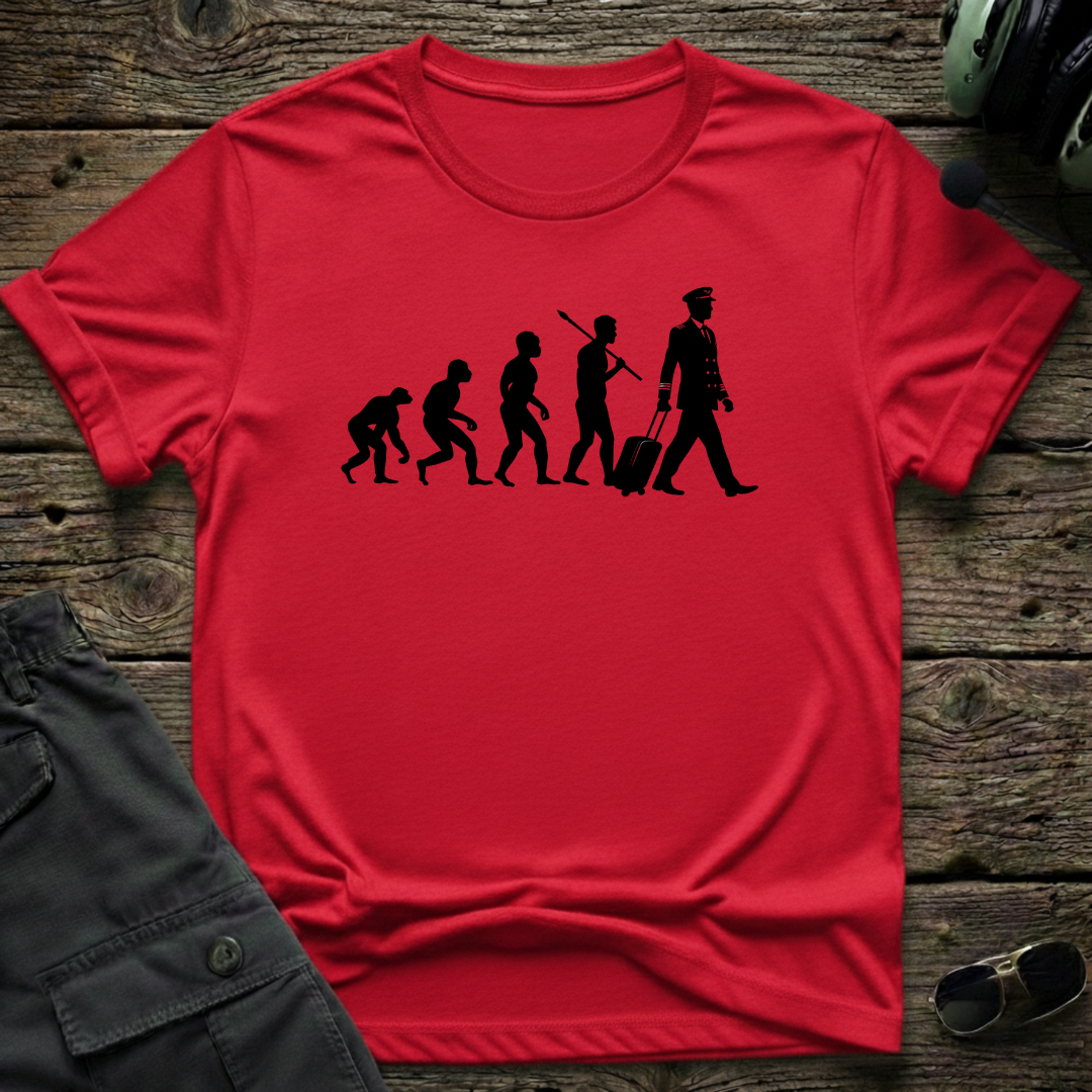 Evolution T-shirt — aviation t-shirt