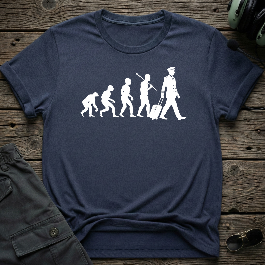 New Evolution unisex t-shirt - perfect gift for aviation lovers