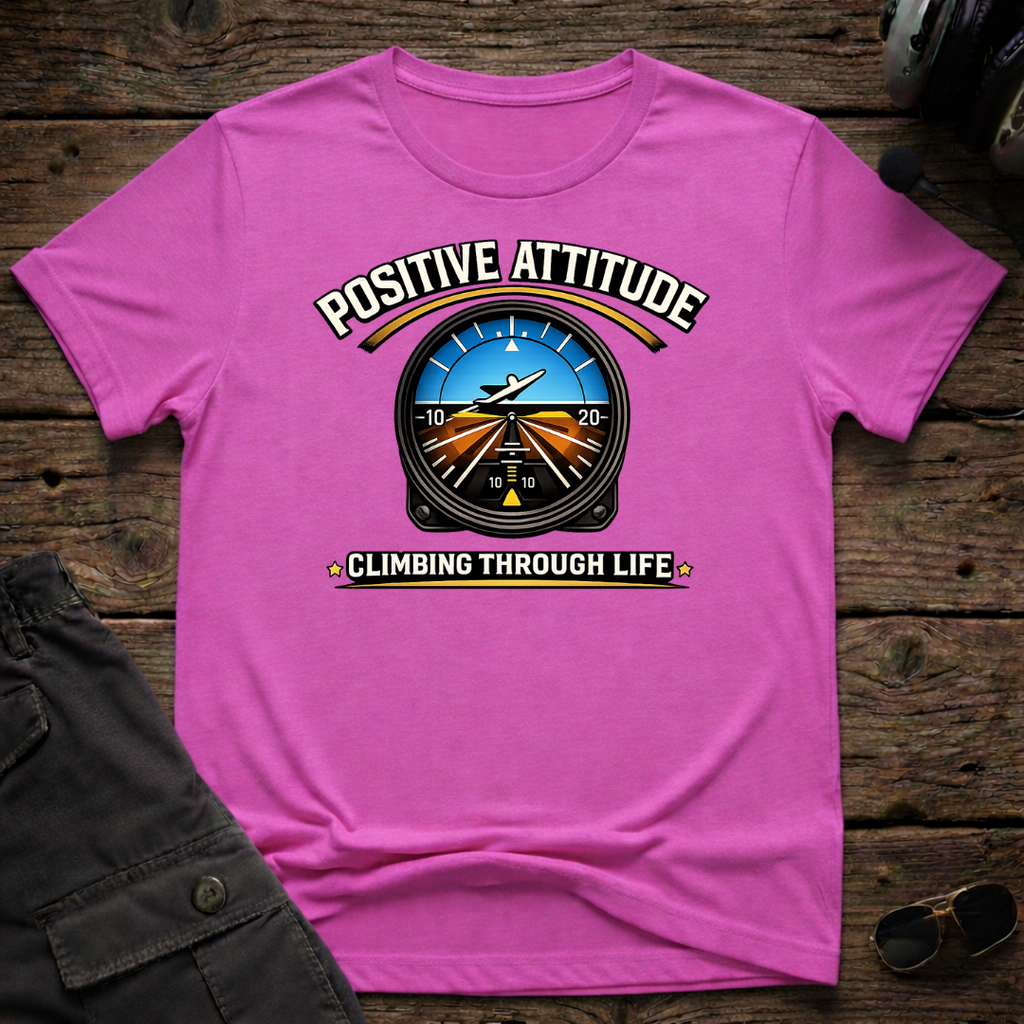 Climbing Through Life T-shirt — aviation apparel