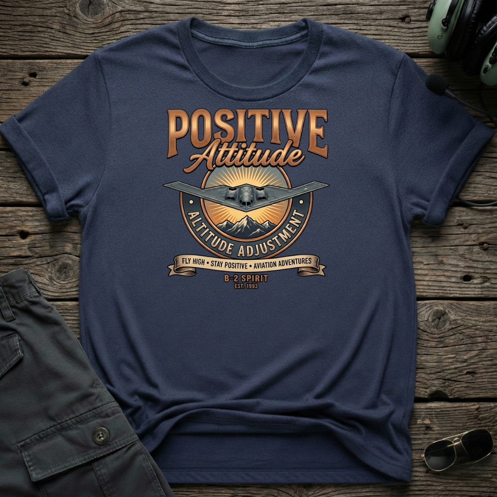 B2 Attitude T-shirt — aviation apparel