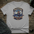 Guard Dog lifestyle shot - Gildan 64000 ring-spun cotton aviation shirt