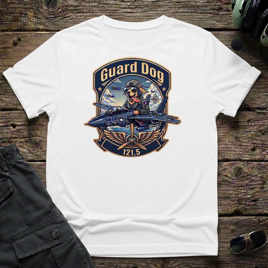 Guard Dog unisex t-shirt - perfect gift for aviation lovers