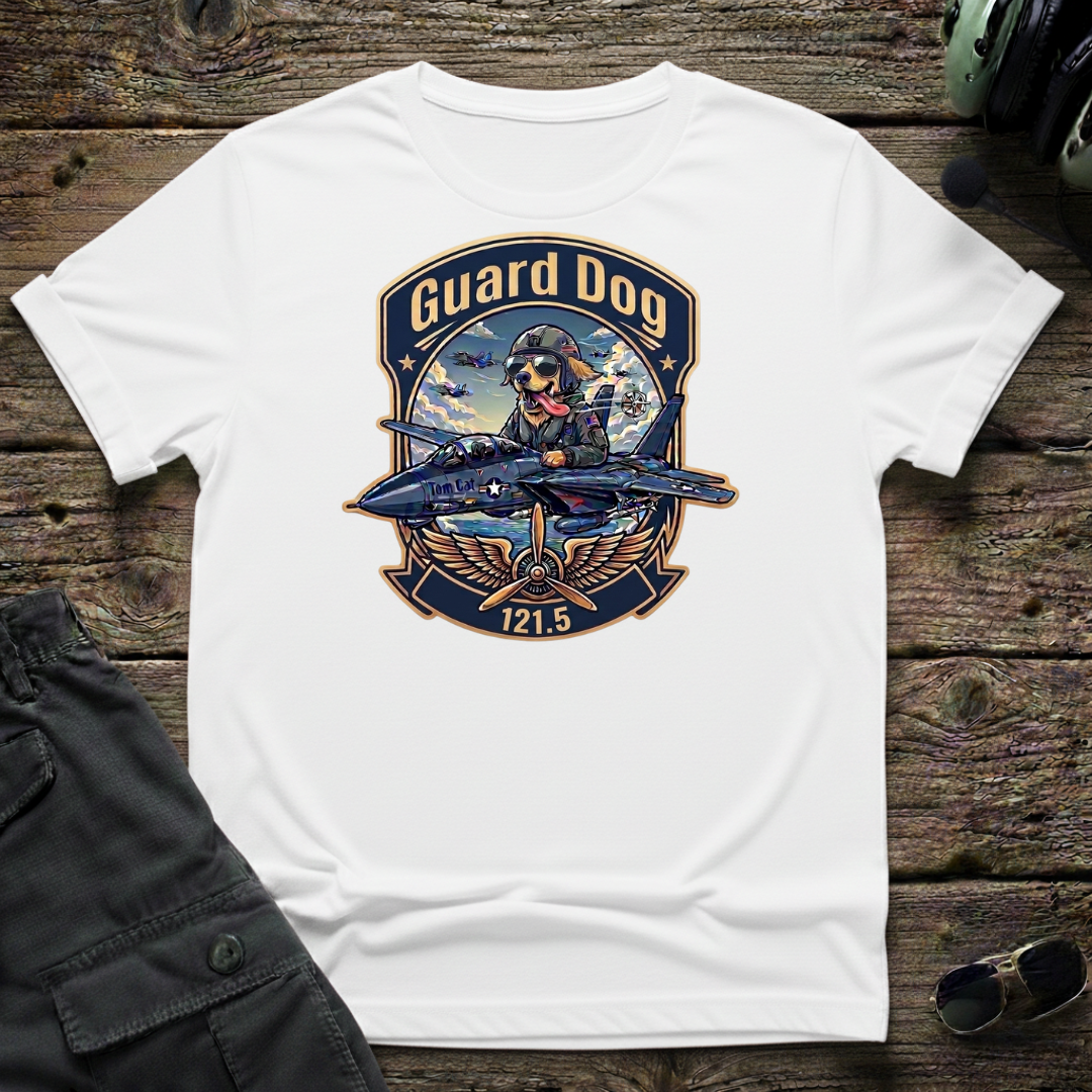 Guard Dog unisex t-shirt - perfect gift for aviation lovers