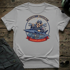 Maintenance Dog lifestyle shot - Gildan 64000 ring-spun cotton aviation shirt