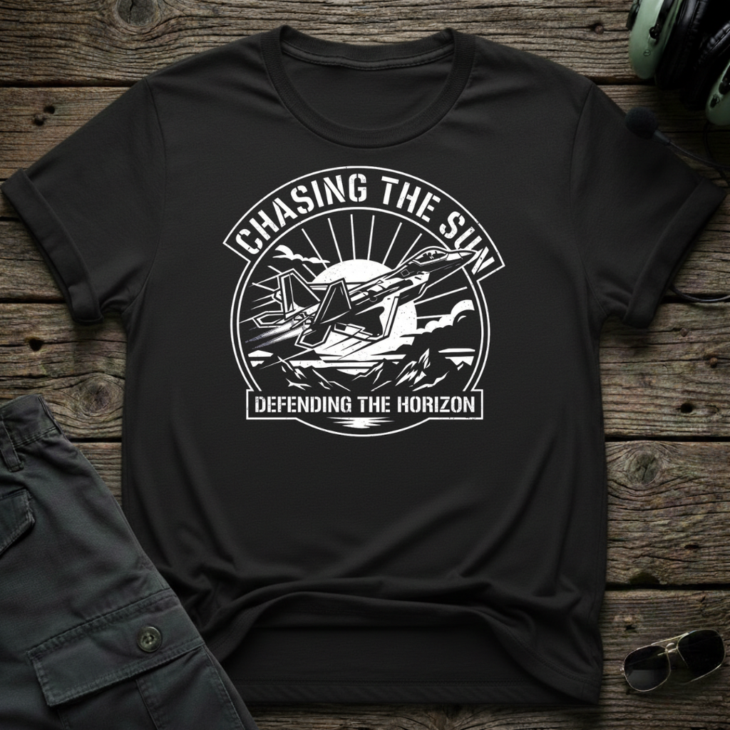 Chasing Sun - Cleared4Tees premium aviation apparel