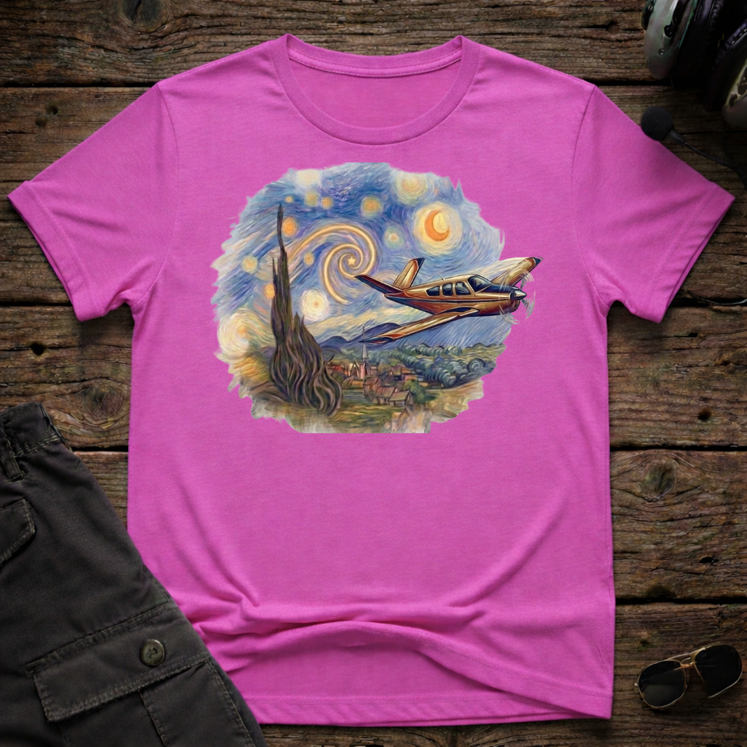 Starry Bonanza T-shirt — aviation apparel