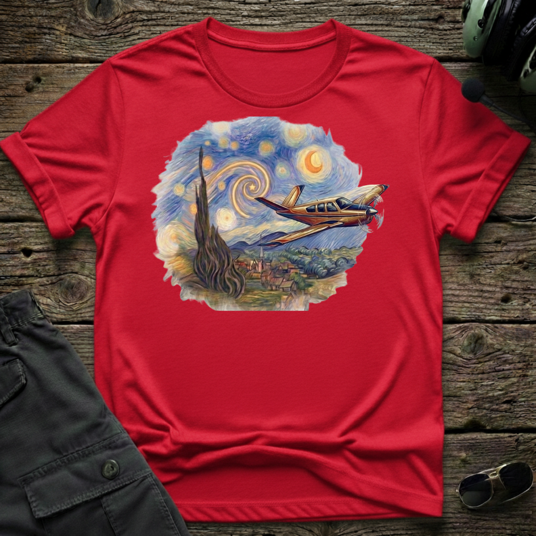 Starry Bonanza T-shirt — aviation apparel