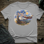 Starry Bonanza lifestyle shot - Gildan 64000 ring-spun cotton aviation shirt