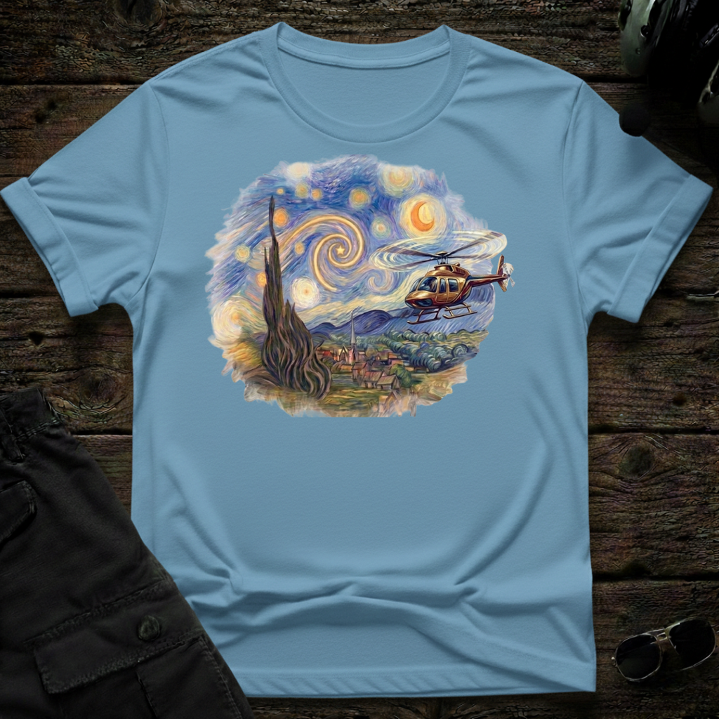 Starry Copter T-shirt