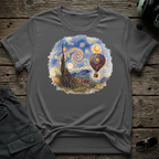 Starry Balloon front view - premium aviation tee for pilots