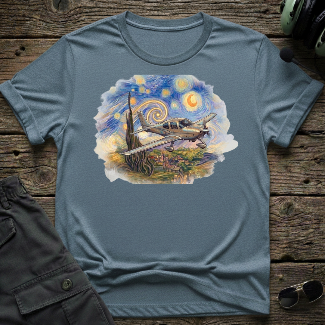 Starry Cirrus T-shirt — aviation apparel