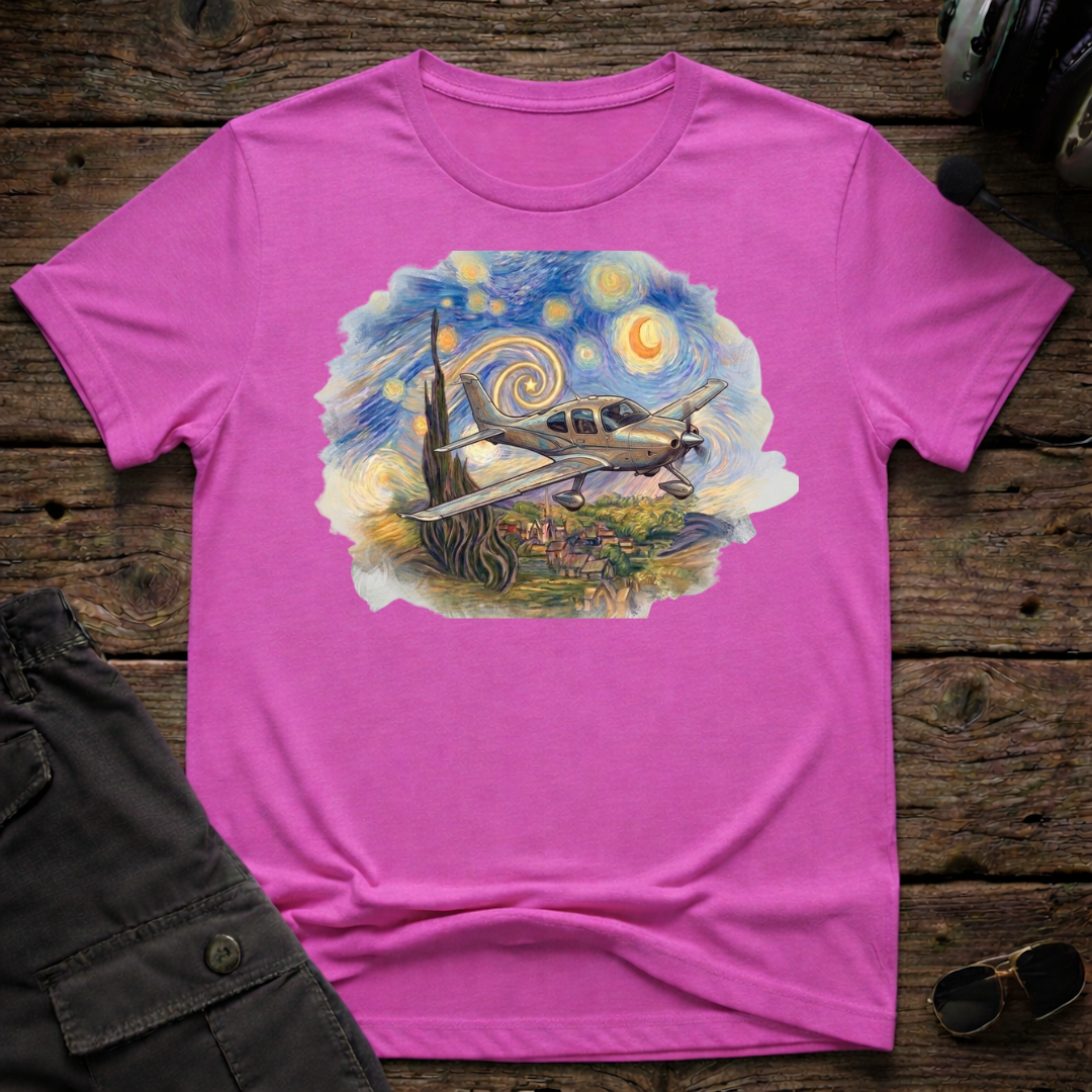 Starry Cirrus T-shirt — aviation apparel