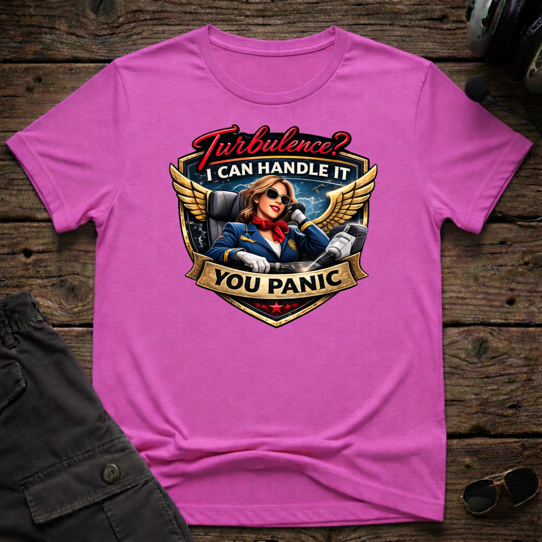 Turbulence T-shirt — aviation apparel