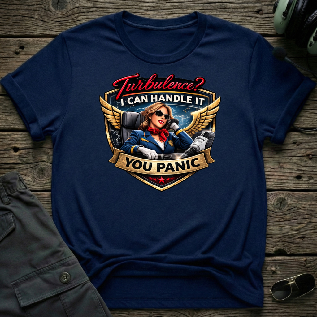 Turbulence - Cleared4Tees premium aviation apparel