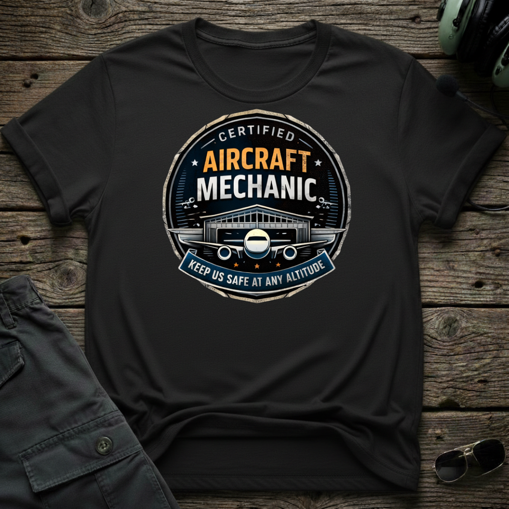 Keep Us Safe T-shirt — aviation apparel