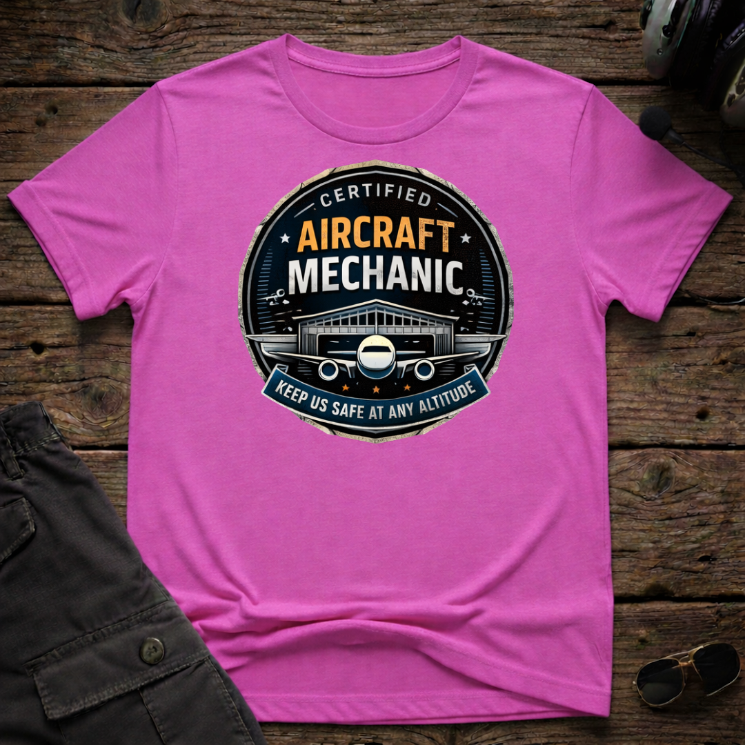 Keep Us Safe T-shirt — aviation apparel
