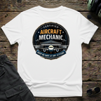 Keep Us Safe front view - premium aviation tee for pilots