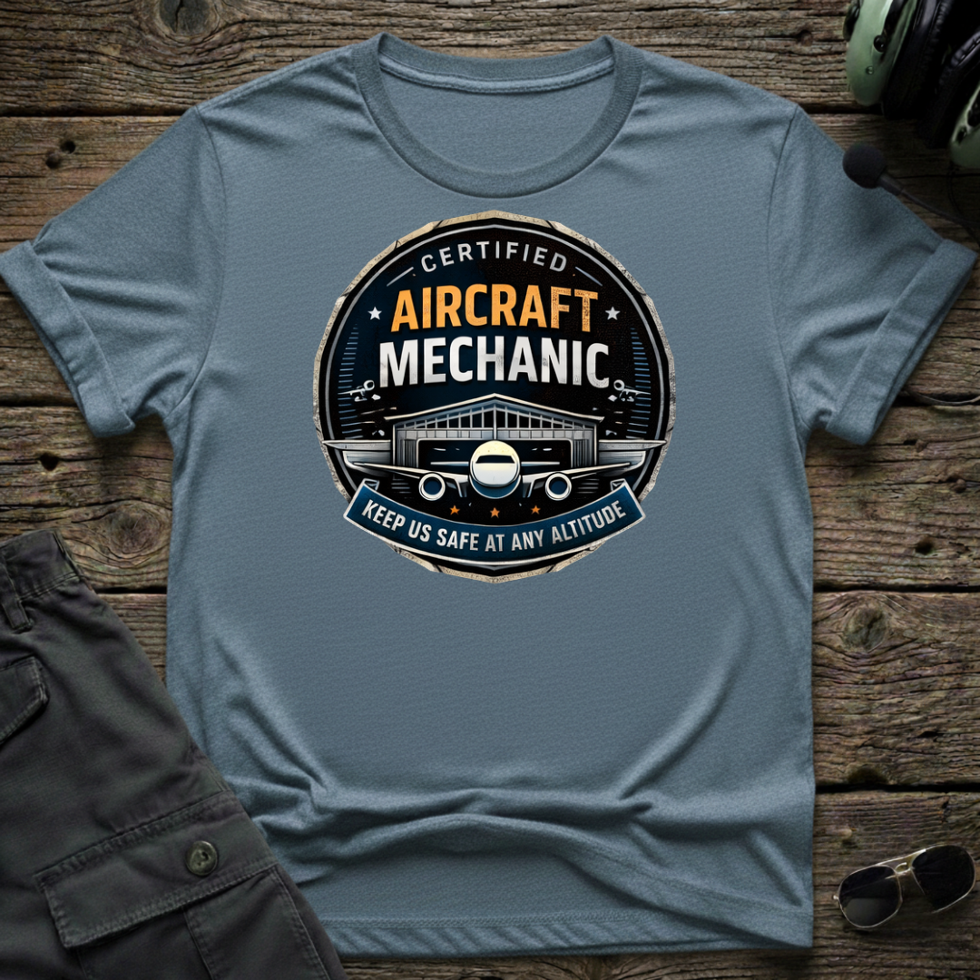 Keep Us Safe T-shirt — aviation apparel