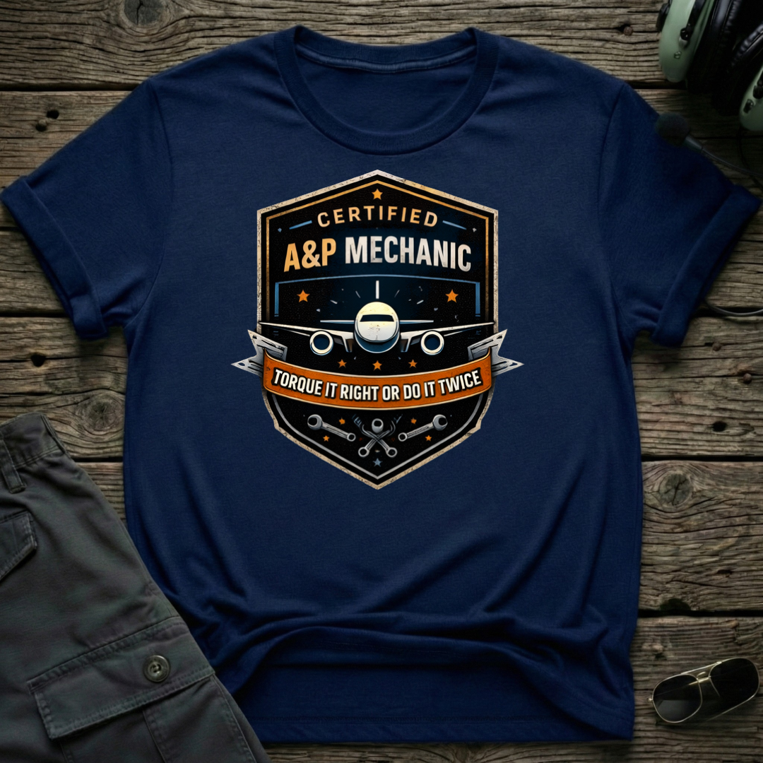 Torque It Right unisex t-shirt - perfect gift for aviation lovers