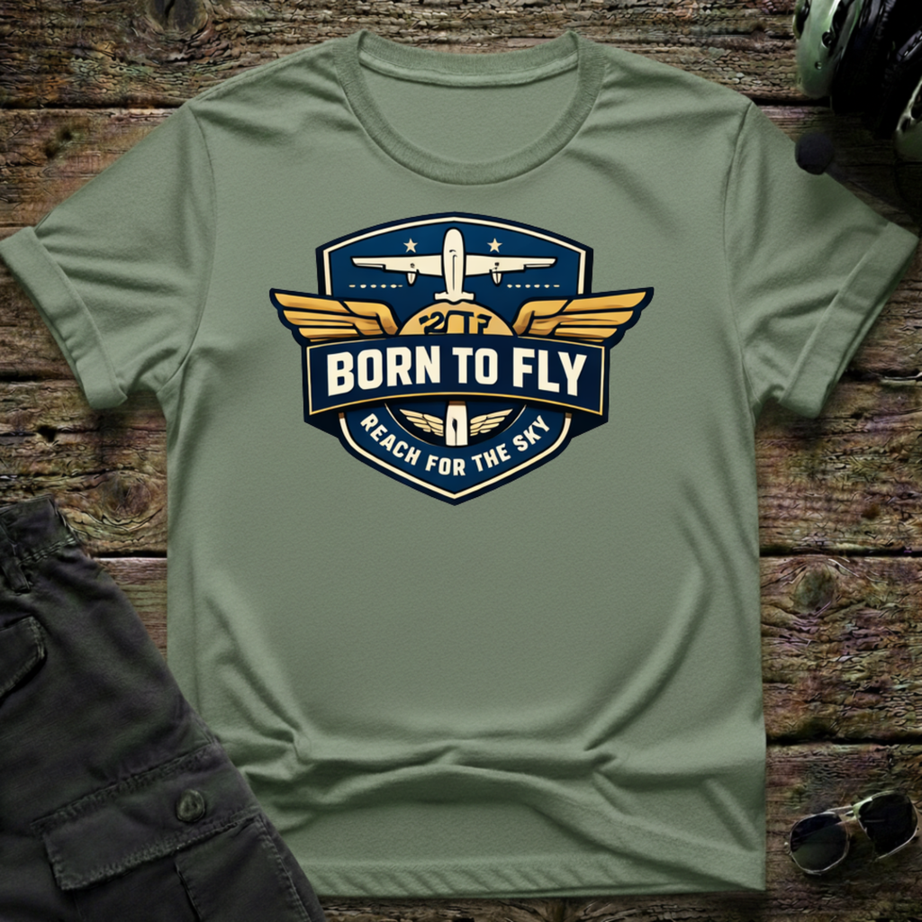 Born to Fly T-shirt — aviation apparel