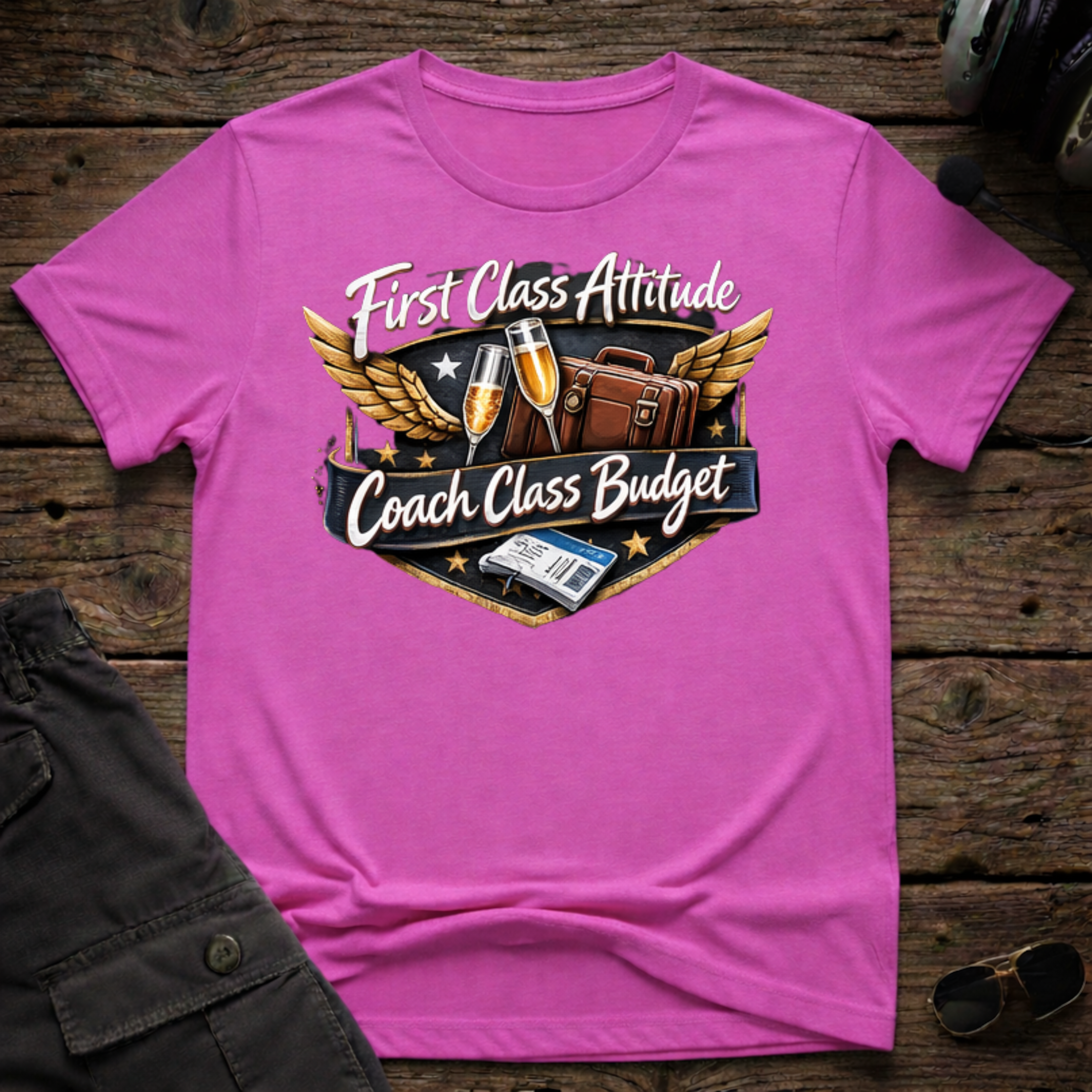 Coach Class Budget T-shirt — aviation apparel