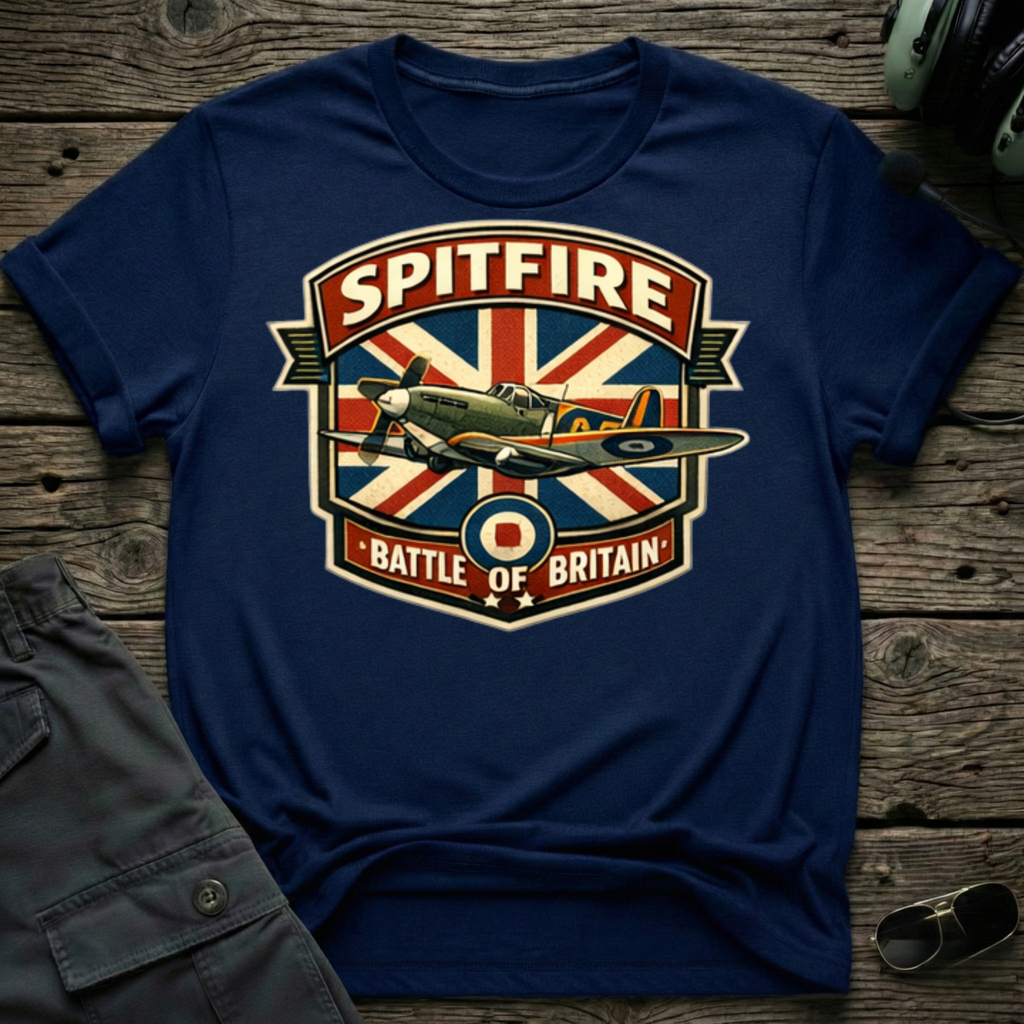 Spitfire BOB - Cleared4Tees premium aviation apparel