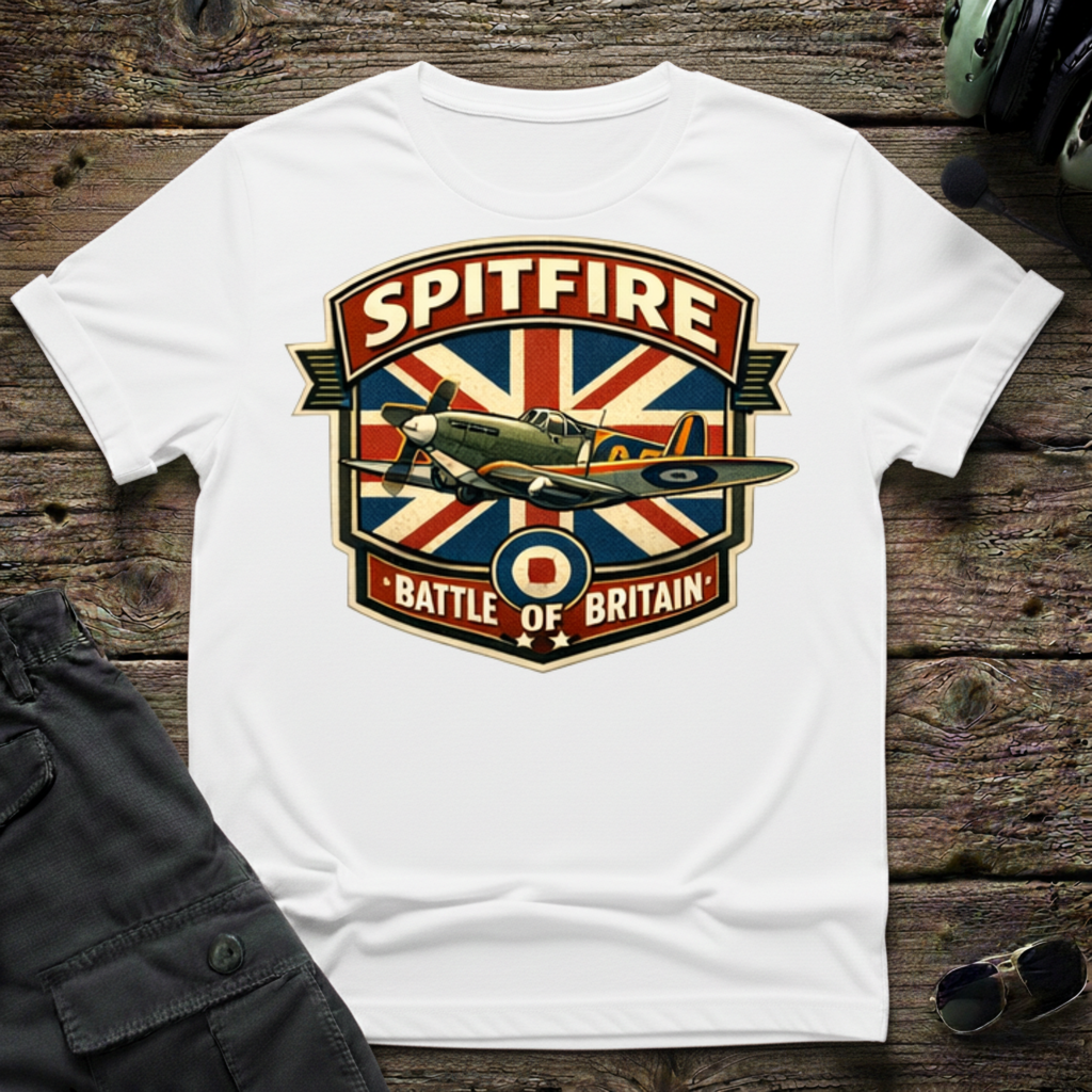 Spitfire BOB unisex t-shirt - perfect gift for aviation lovers