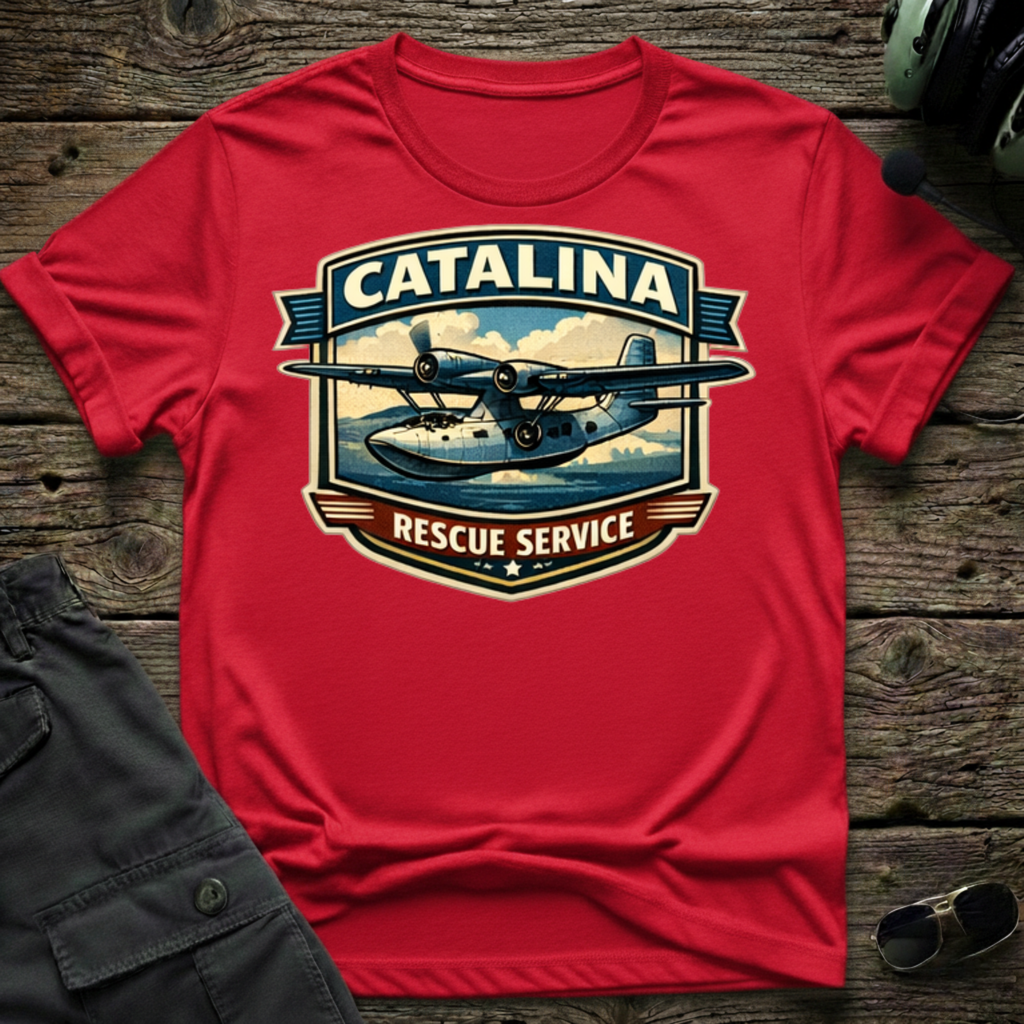 Catalina Rescue T-shirt — aviation apparel