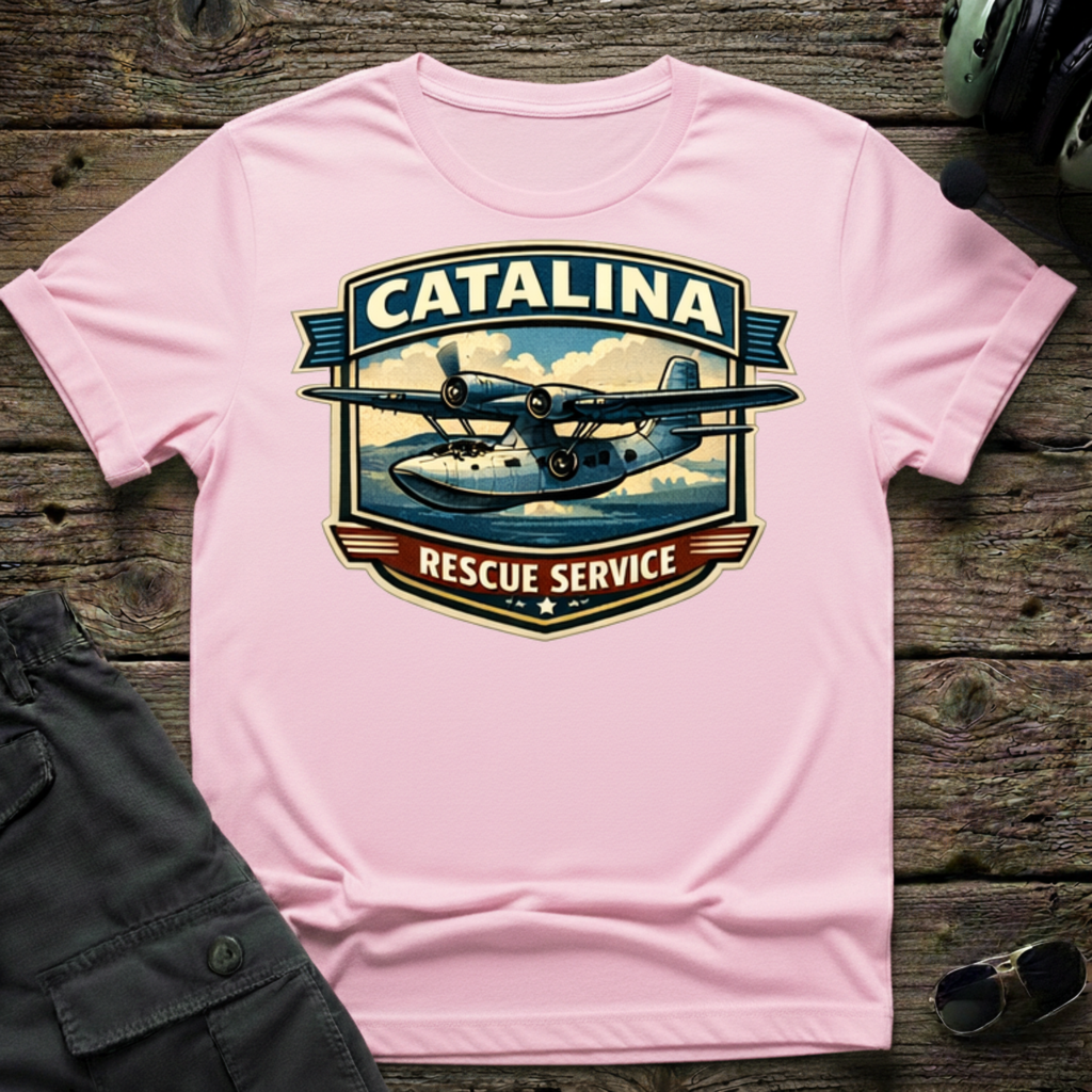 Catalina Rescue T-shirt — aviation apparel