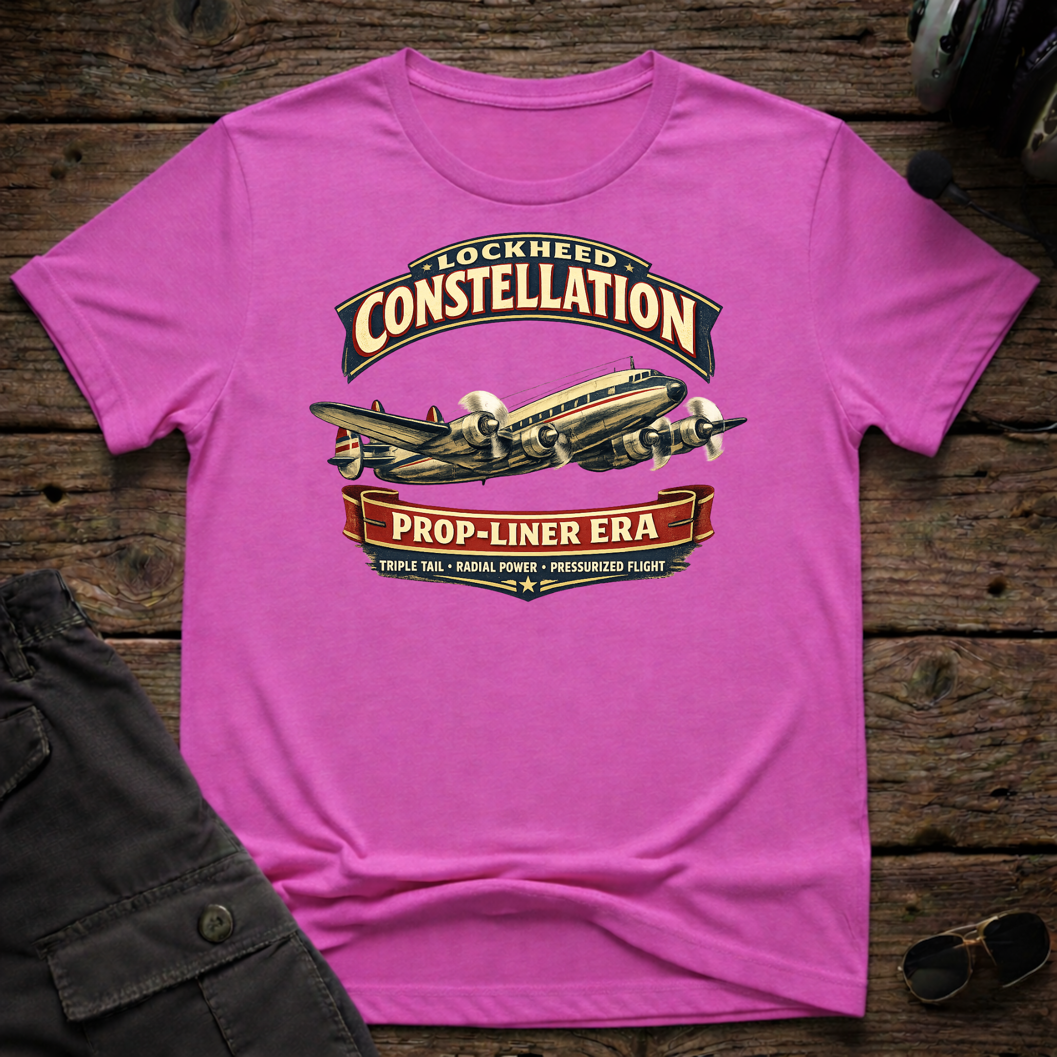 TransCon Connie T-shirt — aviation apparel