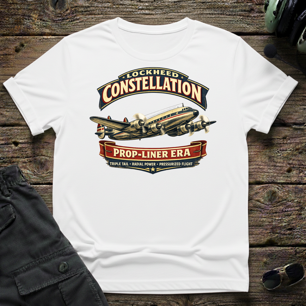 TransCon Connie unisex t-shirt - perfect gift for aviation lovers