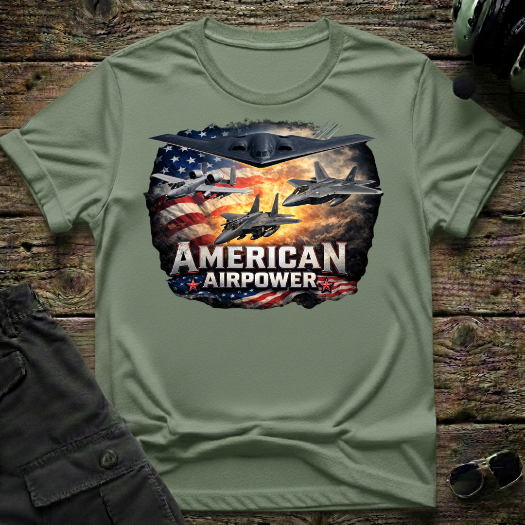 American Airpower T-shirt — aviation apparel