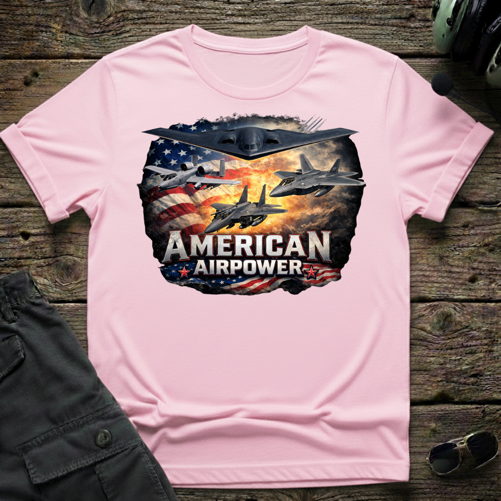 American Airpower T-shirt — aviation apparel