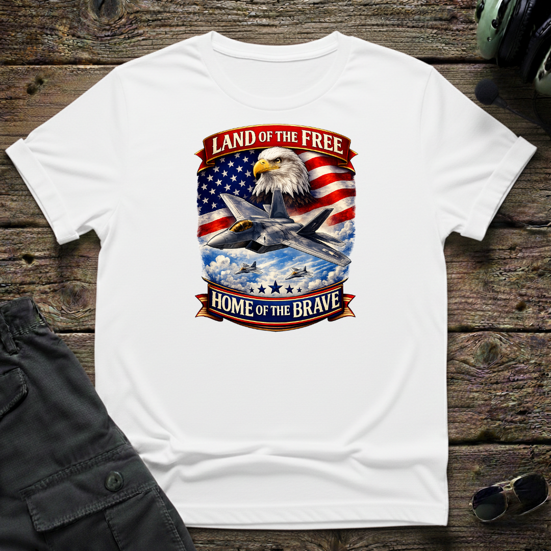 F22 LOF unisex t-shirt - perfect gift for aviation lovers