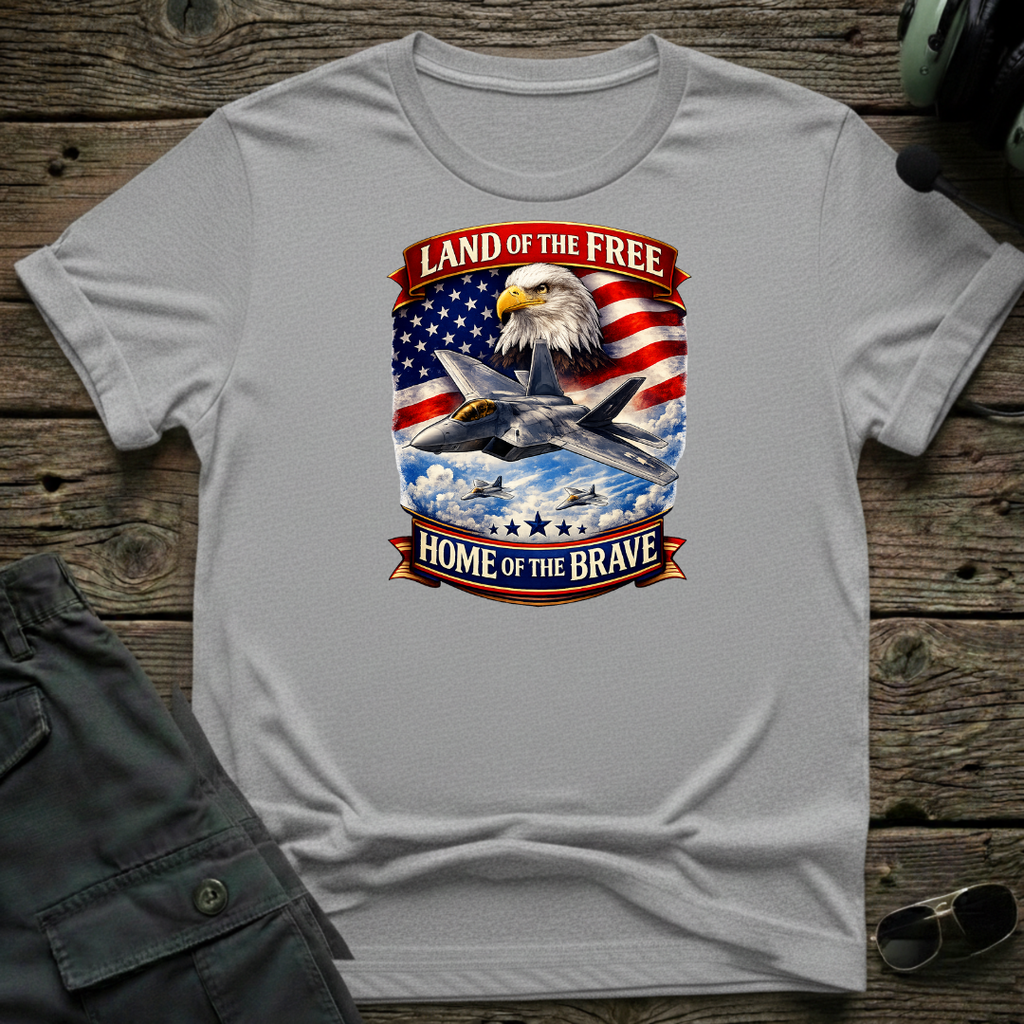 F22 LOF - Cleared4Tees premium aviation apparel