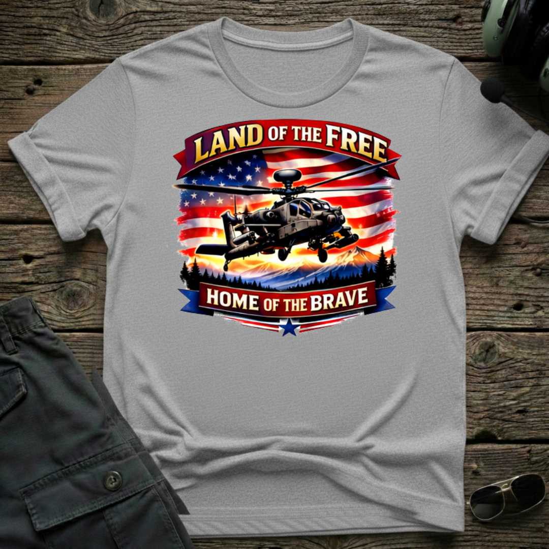 Apache LOF - Cleared4Tees premium aviation apparel